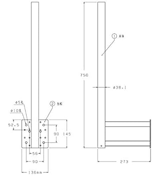 (未使用･未開封品)マスプロ電工 サイドベース 地デジアンテナ、BS・CSアンテナ(50cm以下) 用 溶融亜鉛メッキ SBM45L Amazon.co.jp: マスプロ電工 サイドベース 地デジアンテナ、BS